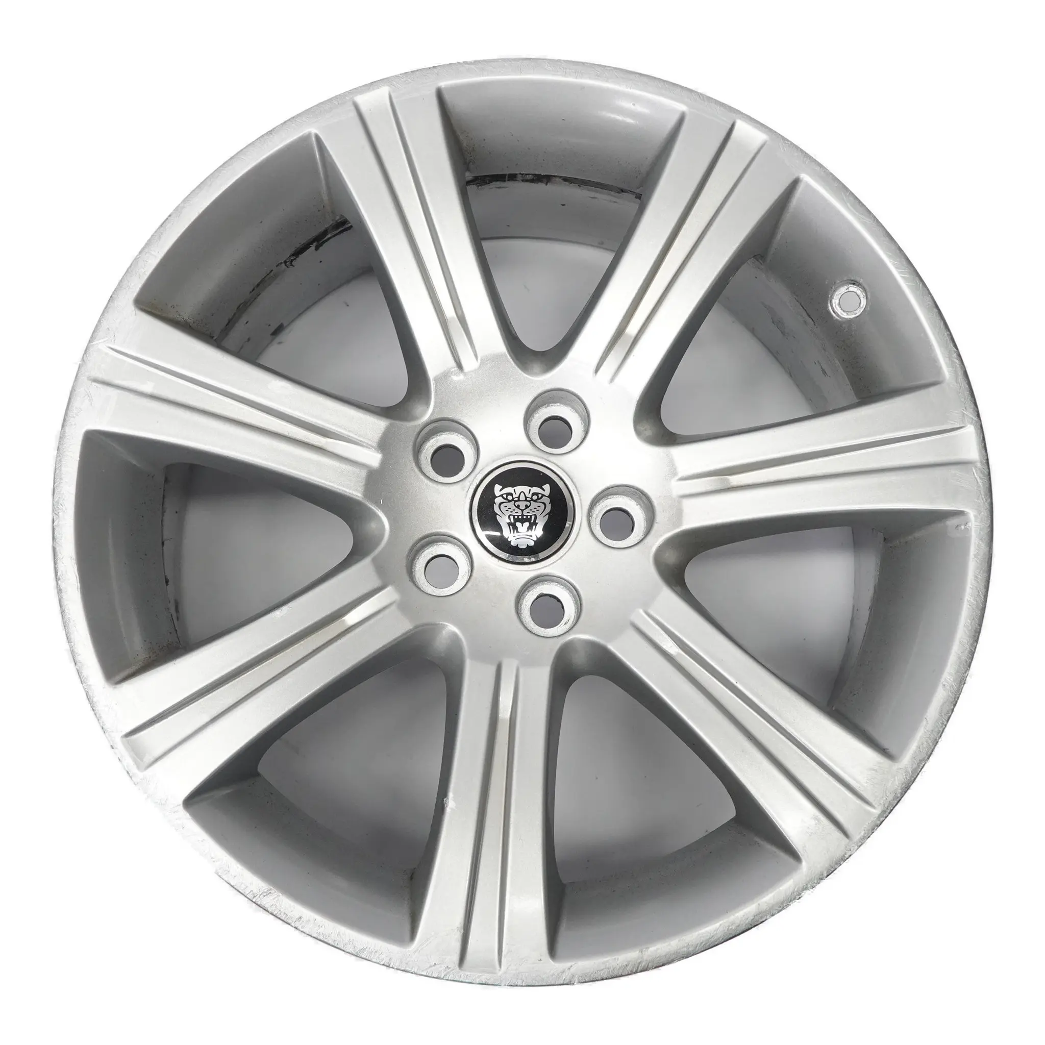 Cerchio in lega Jaguar XF X250 Argento 18" 8.5J ET:49 6W831007AB