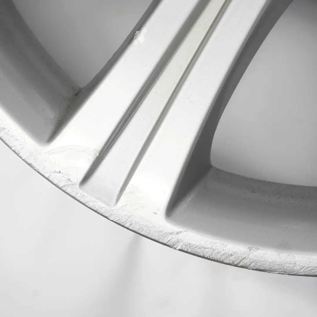  Jaguar XF X250 Silver Alloy Wheel Rim 18" 8.5J ET:49 - SKU 6W831007AB-2 - Part number 6W831007AB