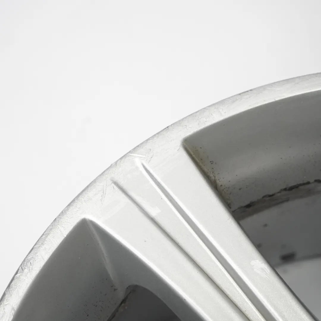  Jaguar XF X250 Silver Alloy Wheel Rim 18" 8.5J ET:49 - SKU 6W831007AB-2 - Part number 6W831007AB