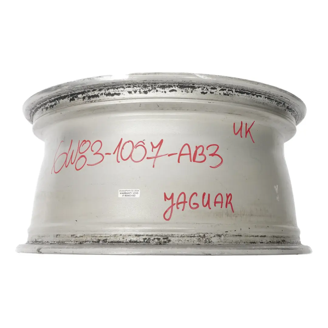 Jaguar XF X250 Silver Alloy Wheel Rim 18" 8.5J ET:49 - SKU 6W831007AB-3 - Part number 6W831007AB