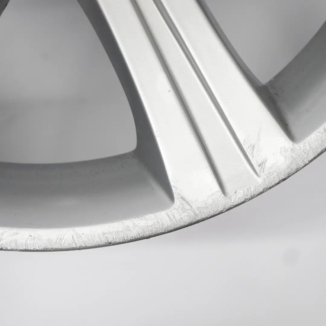  Jaguar XF X250 Silver Alloy Wheel Rim 18" 8.5J ET:49 - SKU 6W831007AB-3 - Part number 6W831007AB