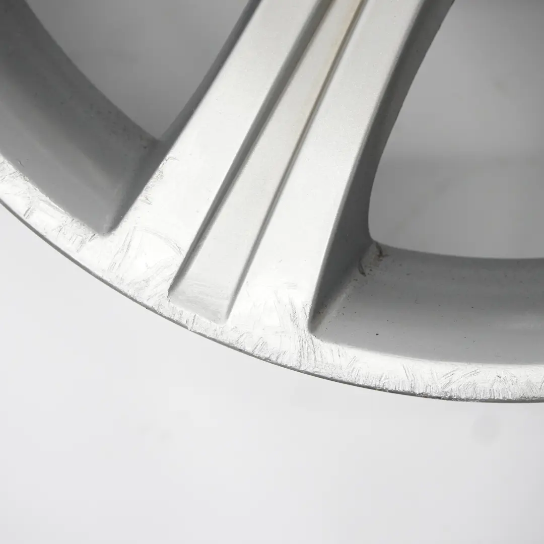  Jaguar XF X250 Silver Alloy Wheel Rim 18" 8.5J ET:49 - SKU 6W831007AB-3 - Part number 6W831007AB