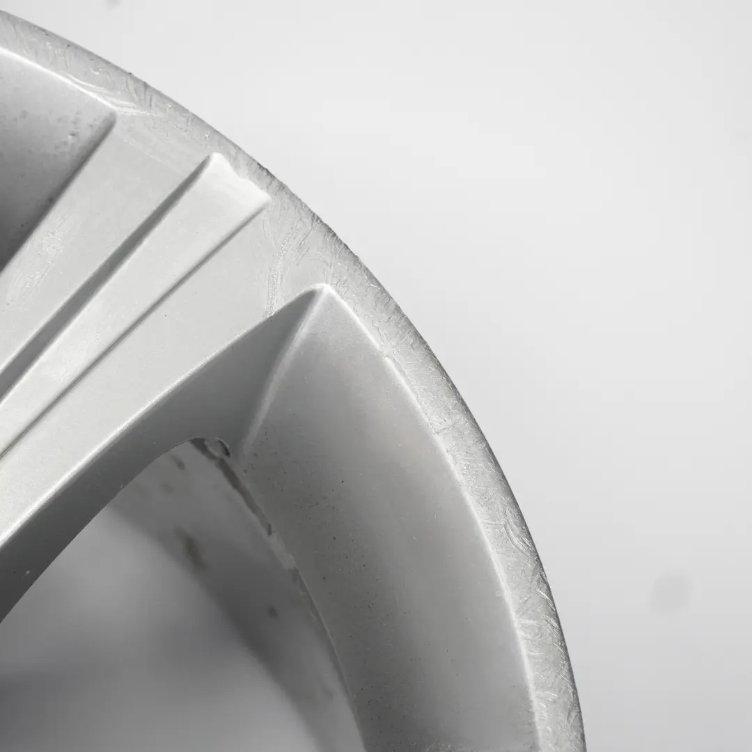  Jaguar XF X250 Silver Alloy Wheel Rim 18" 8.5J ET:49 - SKU 6W831007AB-3 - Part number 6W831007AB