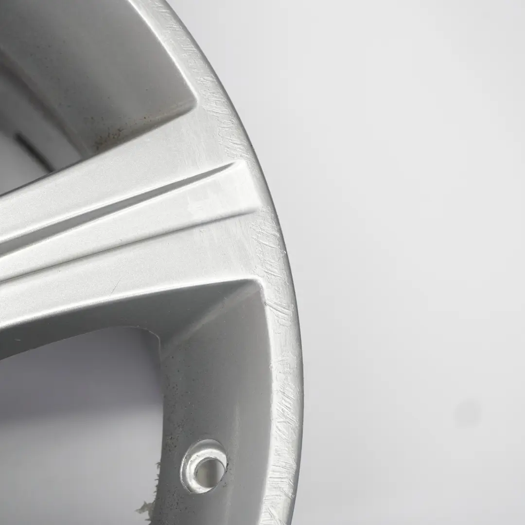  Jaguar XF X250 Silver Alloy Wheel Rim 18" 8.5J ET:49 - SKU 6W831007AB-4 - Part number 6W831007AB