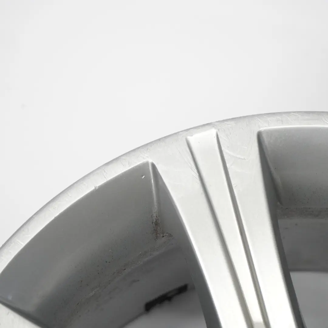  Jaguar XF X250 Silver Alloy Wheel Rim 18" 8.5J ET:49 - SKU 6W831007AB-4 - Part number 6W831007AB