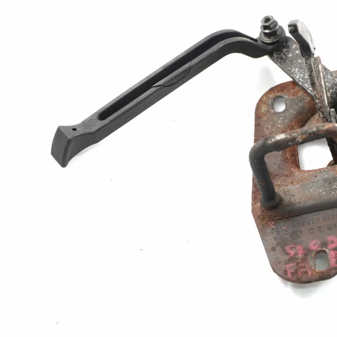 Motorhaube Verschluss schluss Haken Mechanismus für Skoda Fabia 1 mit Teilenummer 6Y0823480C Skoda Fabia 1 Motorhaube Verschluss schluss Haken Mechanismus - SKU 6Y0823480C - Teilenummer 6Y0823480C