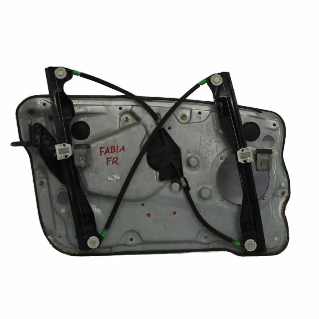 Skoda Fabia 1 6Y Window Lifter Front Door Right O/S Regulator Panel - SKU 6Y0837756C - Part number 6Y0837756C