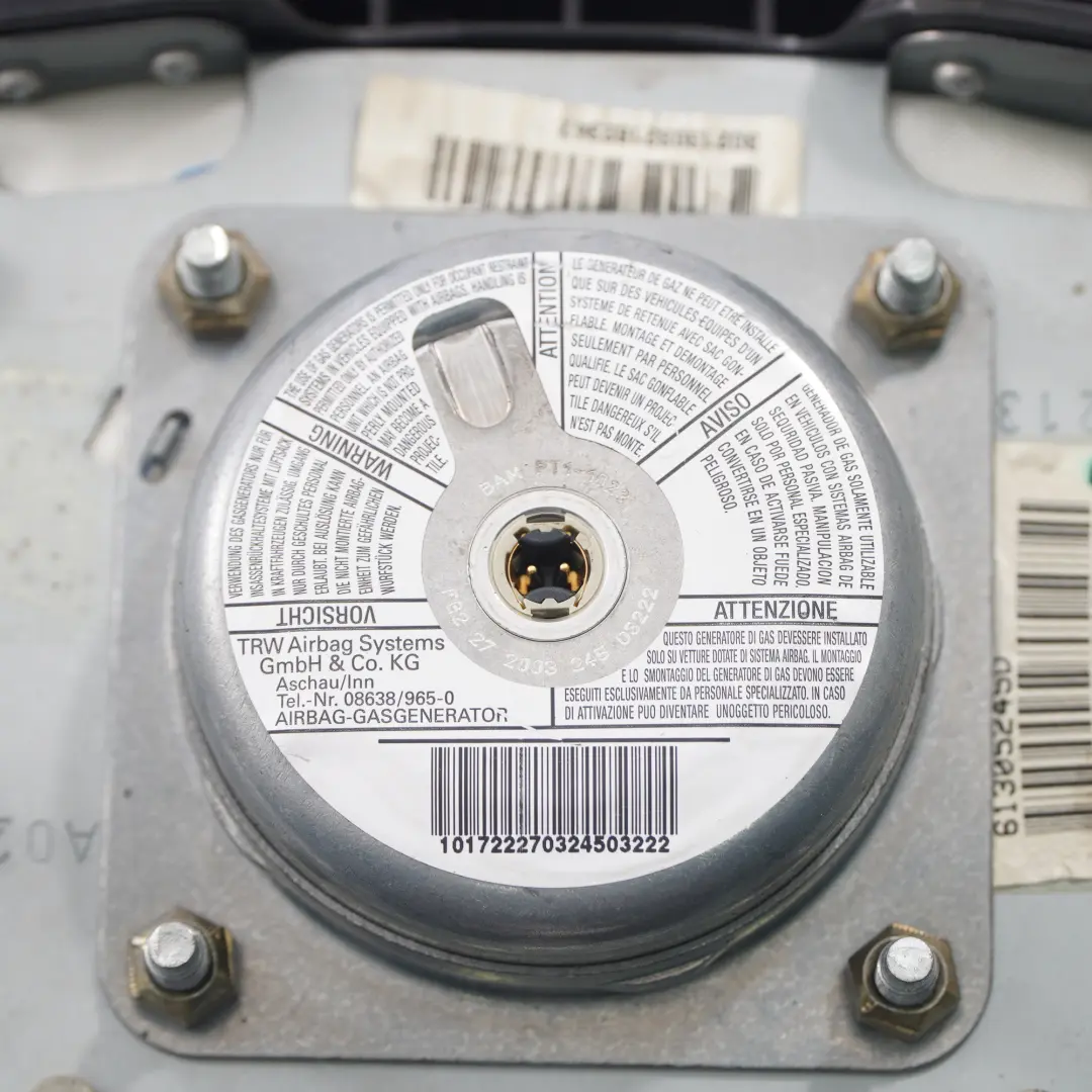 Skoda Fabia I 6Y Steering Wheel Airbag Driver's Side Module Air Bag - SKU 6Y0880201K - Part number 6Y0880201K