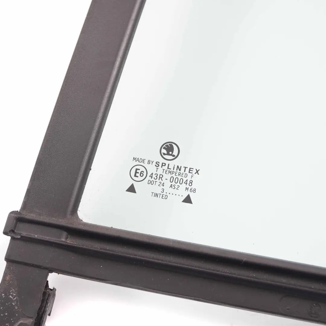 MK1 Combi Window Glass Rear Door Left N/S Quarter AS2 to Skoda Fabia with Part number 6Y9845209C Skoda Fabia MK1 Combi Window Glass Rear Door Left N/S Quarter AS2 - SKU 6Y9845209C - Part number 6Y9845209C