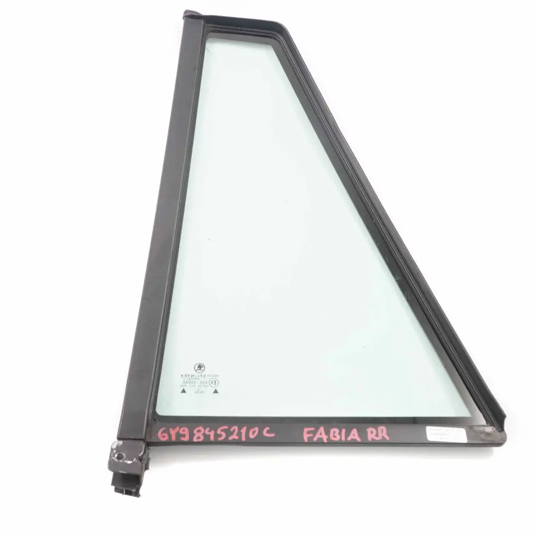 Skoda Fabia MK1 Combi Window Glass Rear Door Right O/S Quarter AS2 - SKU 6Y9845210C - Part number 6Y9845210C