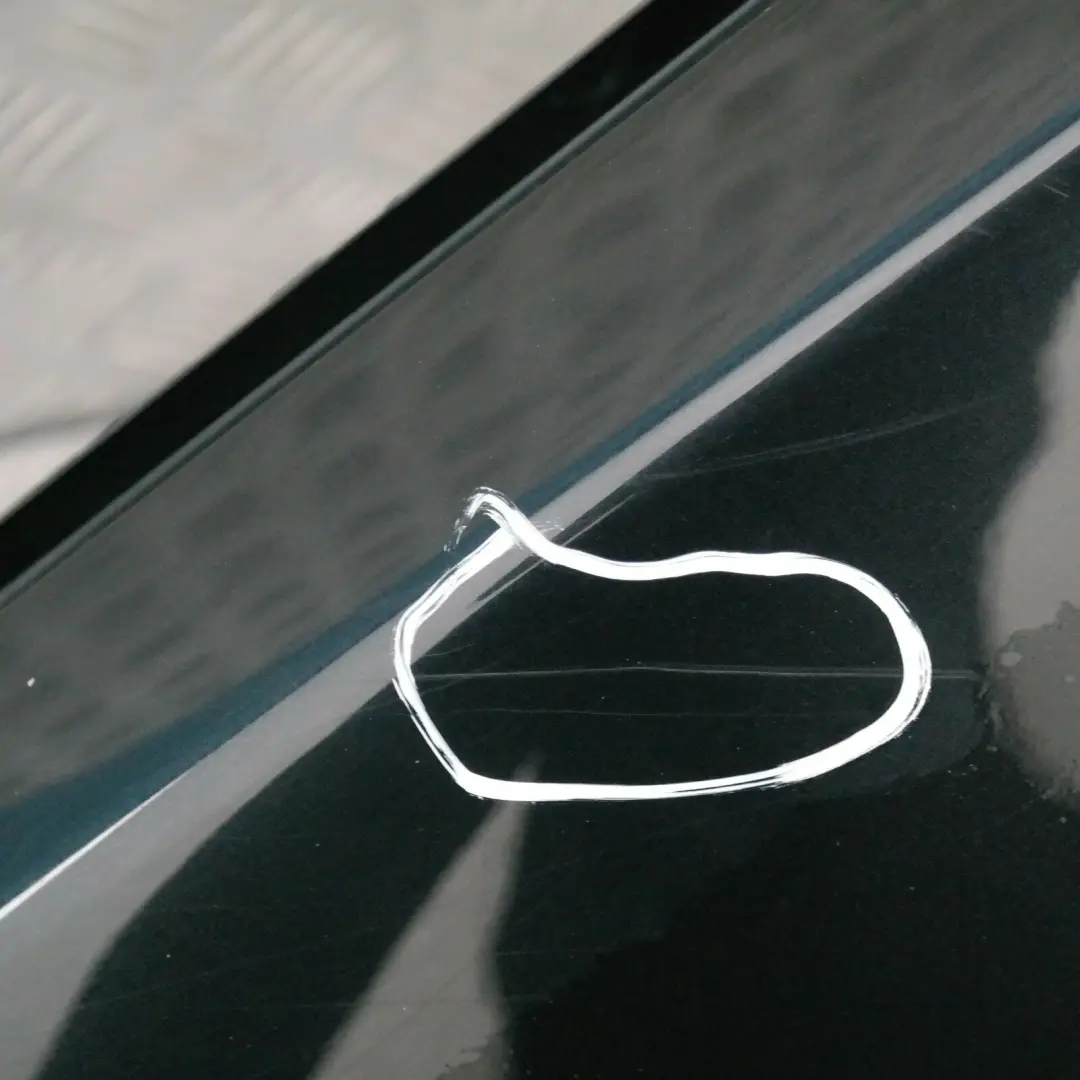 BMW X5 E53 Fahrerseite Seitenwand vorne links Kotflügel Black Sapphire Metallic - SKU 7000385-BS2 - Teilenummer 7000385