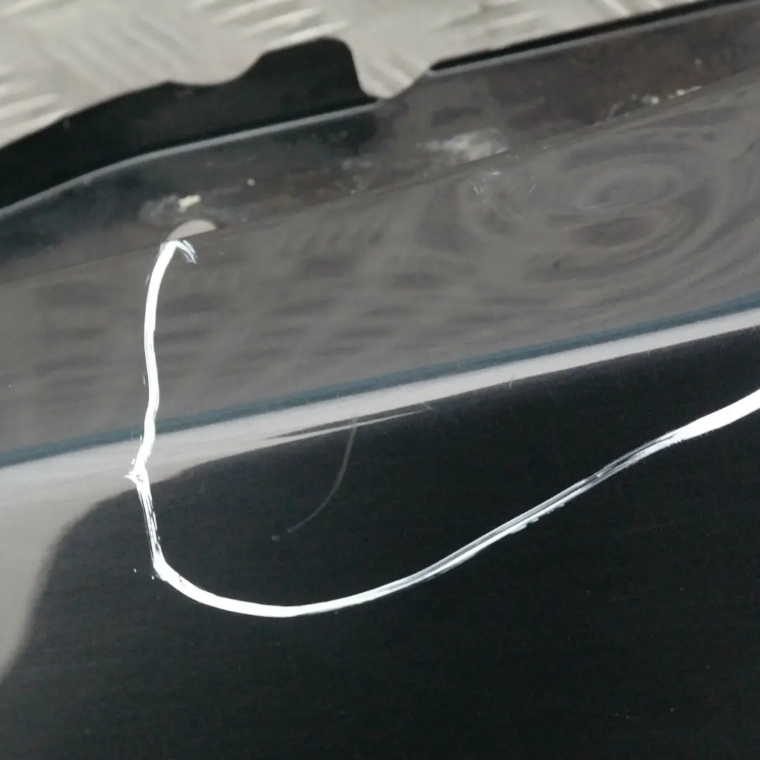 BMW X5 E53 Fahrerseite Seitenwand vorne links Kotflügel Black Sapphire Metallic - SKU 7000385-BS2 - Teilenummer 7000385