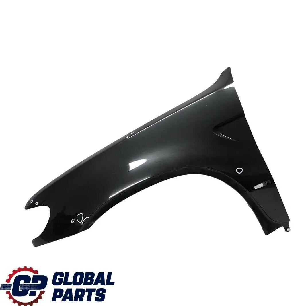 BMW X5 E53 Panel Lateral Guardabarros Delantero Izquierdo Negro Zafiro Metalico - SKU 7000385-BS3 - Número de pieza 7000385
