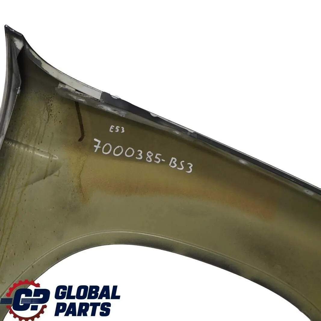 BMW X5 E53 Seitenwand vorne links Kotflügel Black Sapphire Metallic - SKU 7000385-BS3 - Teilenummer 7000385