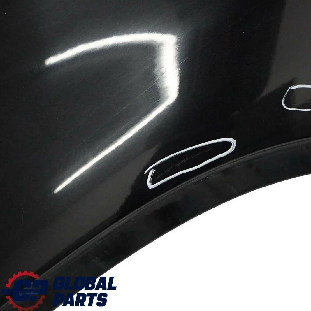 BMW X5 E53 5 Panneau Laterale a L'Avant Gauche Garde-Boue Noir Sapphire - 475 - SKU 7000385-BS5 - Numéro de pièce 7000385
