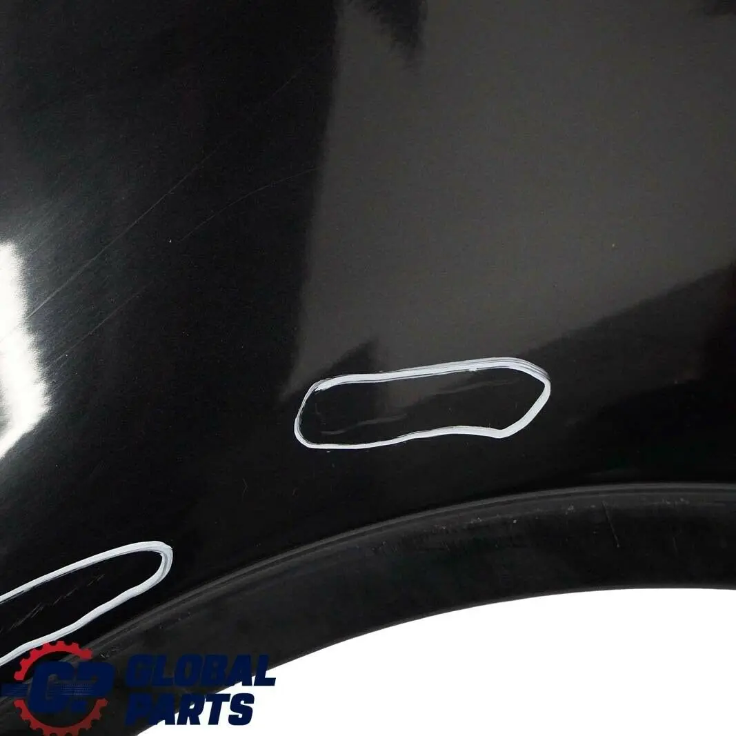 BMW X5 E53 5 Panneau Laterale a L'Avant Gauche Garde-Boue Noir Sapphire - 475 - SKU 7000385-BS5 - Numéro de pièce 7000385