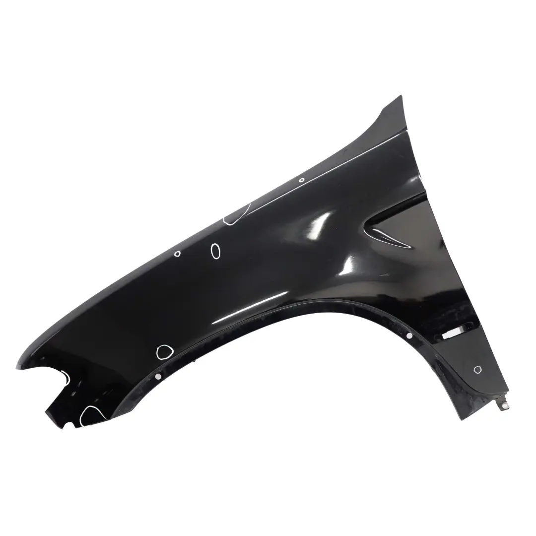 Side Panel Wing Fender Front Left Black Sapphire Metallic 475 para BMW X5 E53 7 con número de pieza 7000385 BMW X5 E53 7 Side Panel Wing Fender Front Left Black Sapphire Metallic 475 - SKU 7000385-BS7 - Número de pieza 7000385