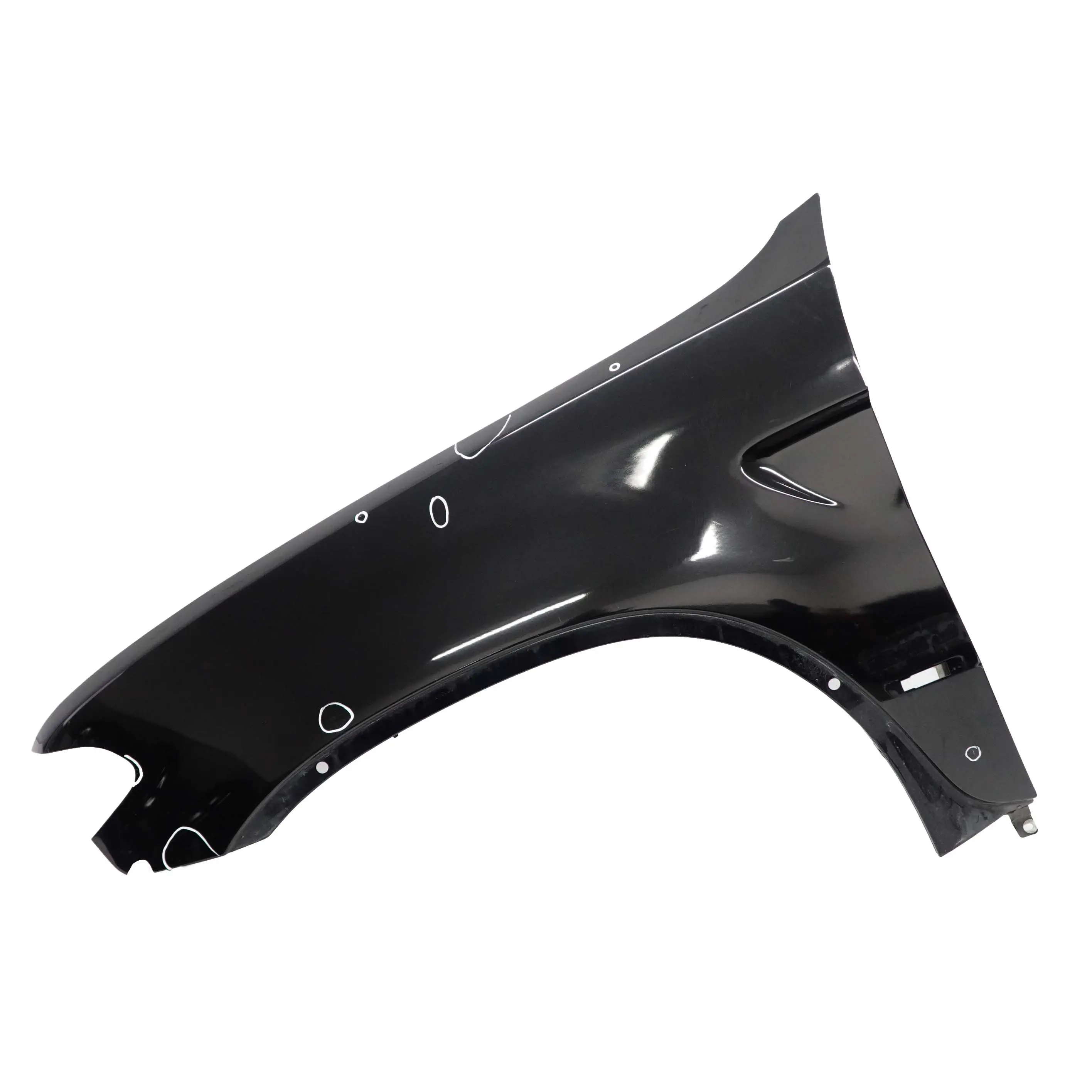 BMW X5 E53 7 Side Panel Wing Fender Front Left Black Sapphire Metallic 475