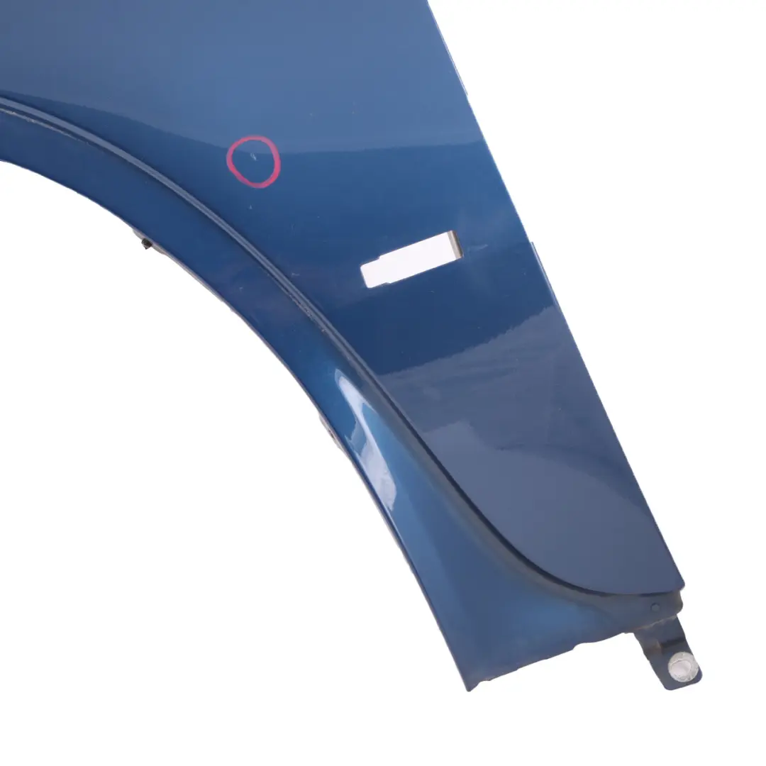 Side Panel Wing Fender Front Left N/S Topasblau Topaz Blue - 354 to BMW X5 E53 with Part number 7000385 BMW X5 E53 Side Panel Wing Fender Front Left N/S Topasblau Topaz Blue - 354 - SKU 7000385-TPB4 - Part number 7000385
