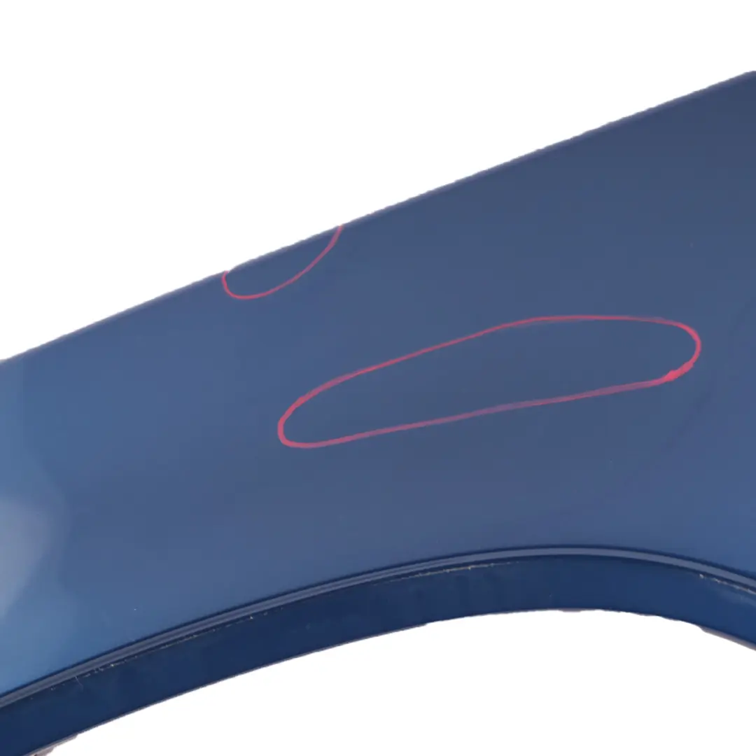 Side Panel Wing Fender Front Left N/S Topasblau Topaz Blue - 354 to BMW X5 E53 with Part number 7000385 BMW X5 E53 Side Panel Wing Fender Front Left N/S Topasblau Topaz Blue - 354 - SKU 7000385-TPB4 - Part number 7000385