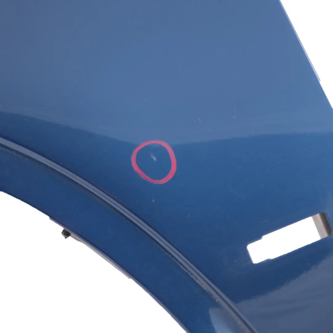 Side Panel Wing Fender Front Left N/S Topasblau Topaz Blue - 354 to BMW X5 E53 with Part number 7000385 BMW X5 E53 Side Panel Wing Fender Front Left N/S Topasblau Topaz Blue - 354 - SKU 7000385-TPB4 - Part number 7000385