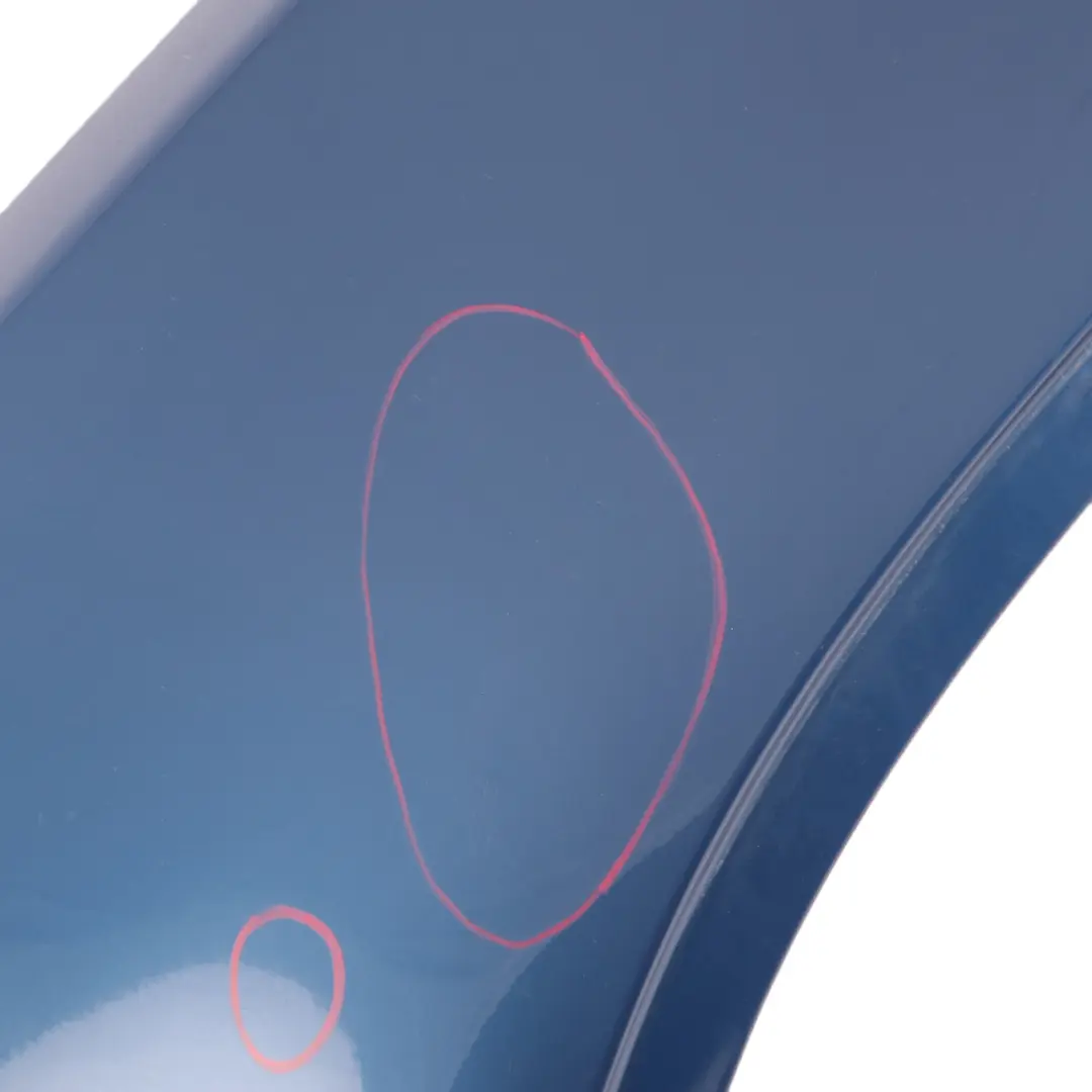 BMW X5 E53 Side Panel Wing Fender Front Left N/S Topasblau Topaz Blue - 354 - SKU 7000385-TPB4 - Part number 7000385