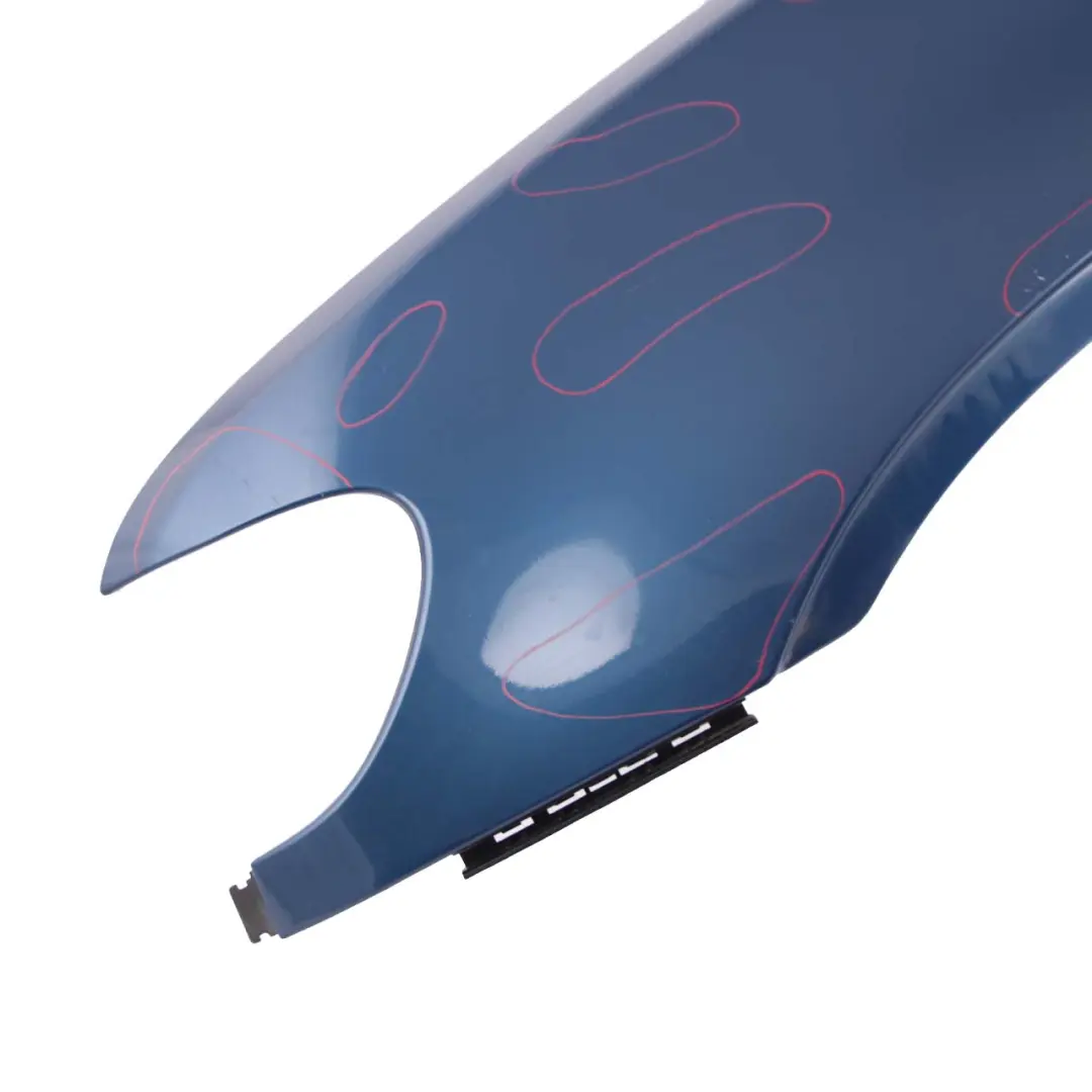 BMW X5 E53 Side Panel Wing Fender Front Left N/S Topasblau Topaz Blue 364 - SKU 7000385-TPB - Part number 7000385