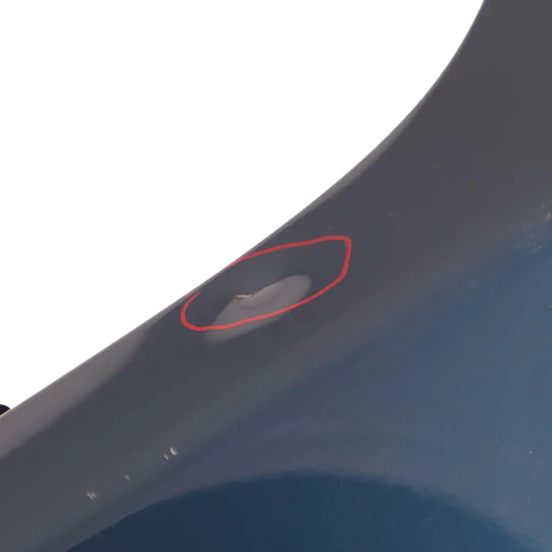 BMW X5 E53 Cote Conducteur Panneau Laterale Avant a Gauche Aile Bleu Topaze Bleu - SKU 7000385-TPB - Numéro de pièce 7000385