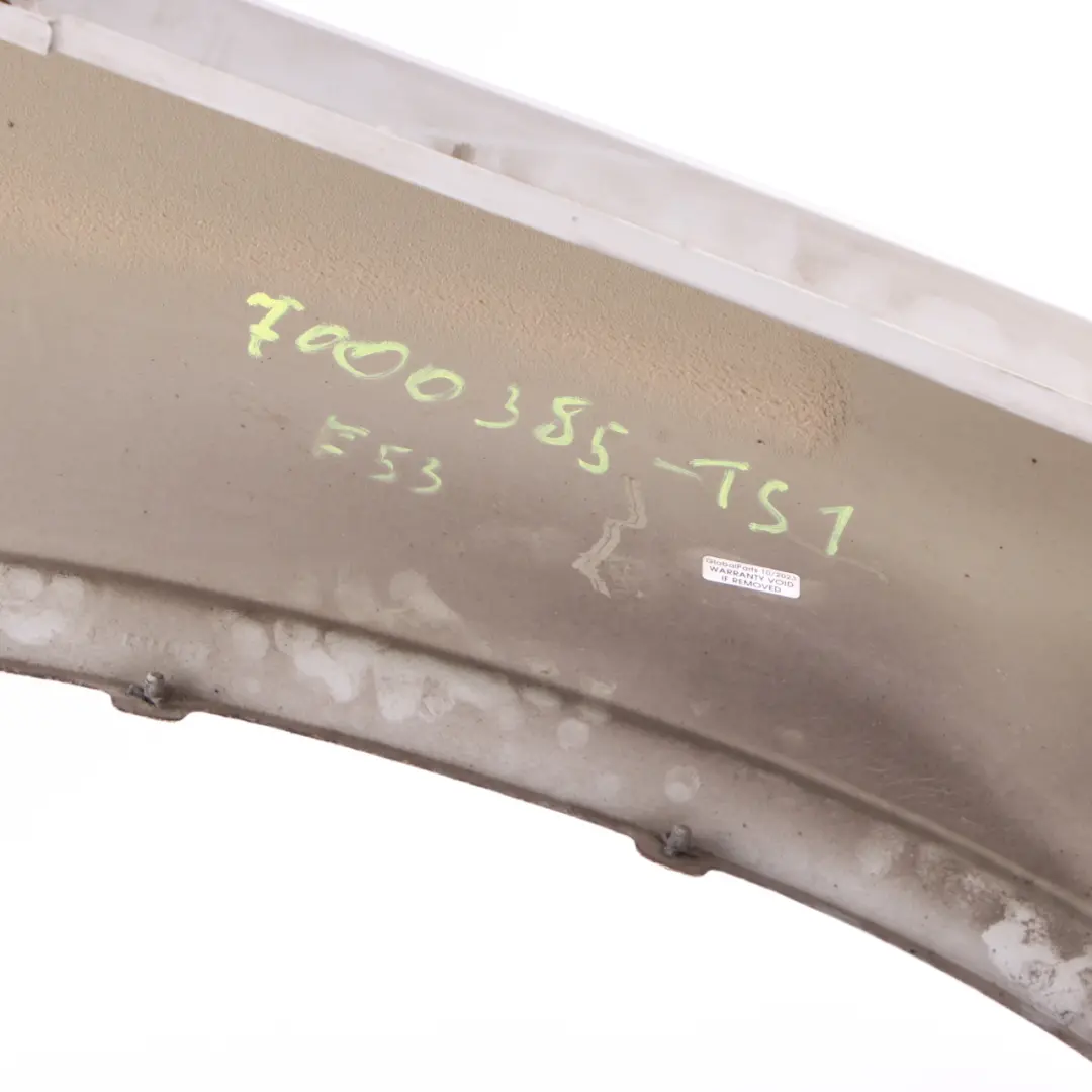 Side Panel Wing Fender Front Left N/S Titansilber Titan Silver - 354 to BMW X5 E53 with Part number 7000385 BMW X5 E53 Side Panel Wing Fender Front Left N/S Titansilber Titan Silver - 354 - SKU 7000385-TS1 - Part number 7000385