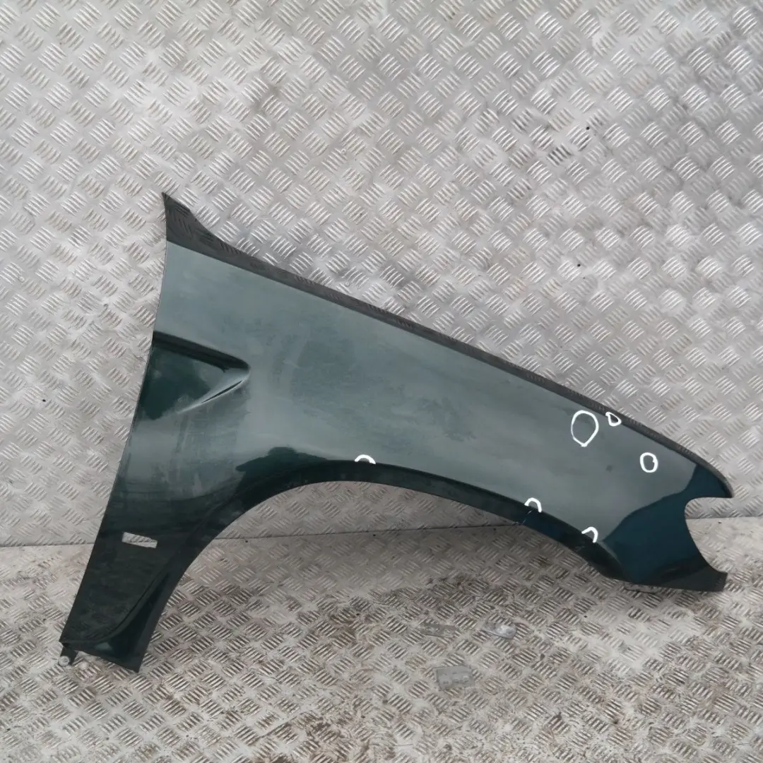 Side Panel Wing Fender Front Right O/S Oxford Green Metallic to BMW X5 SERIES E53 with Part number 7000386 BMW X5 SERIES E53 Side Panel Wing Fender Front Right O/S Oxford Green Metallic - SKU 7000386-OXF - Part number 7000386