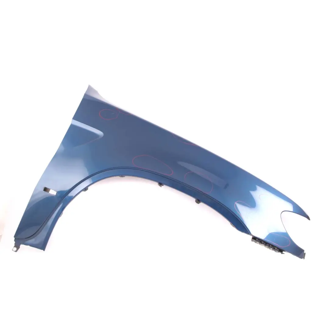 Side Panel Wing Fender Front Right O/S Topasblau Topaz Blue - 364 to BMW X5 E53 with Part number 7000386 BMW X5 E53 Side Panel Wing Fender Front Right O/S Topasblau Topaz Blue - 364 - SKU 7000386-TPB - Part number 7000386