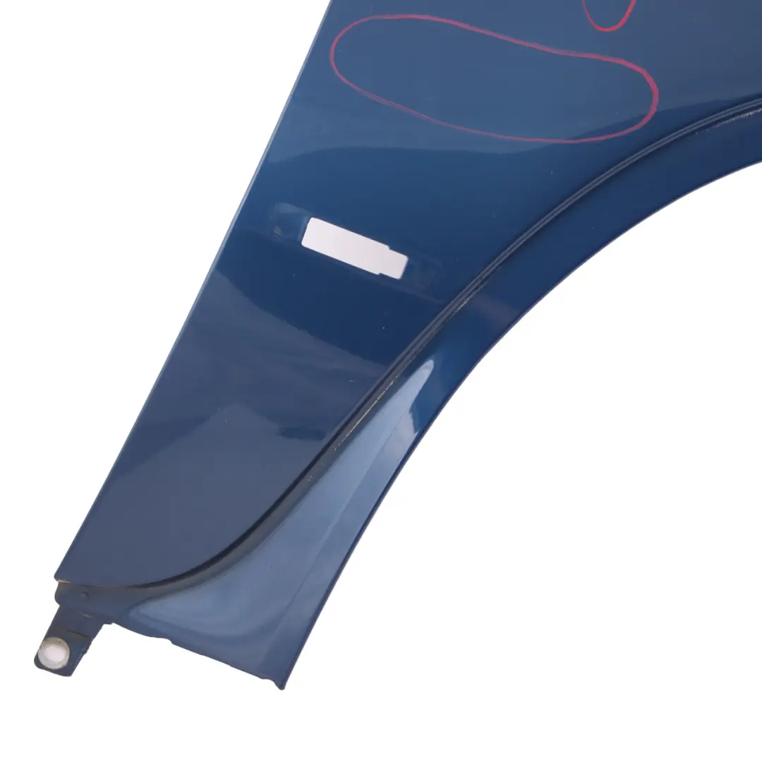 Side Panel Wing Fender Front Right O/S Topasblau Topaz Blue - 364 to BMW X5 E53 with Part number 7000386 BMW X5 E53 Side Panel Wing Fender Front Right O/S Topasblau Topaz Blue - 364 - SKU 7000386-TPB4 - Part number 7000386