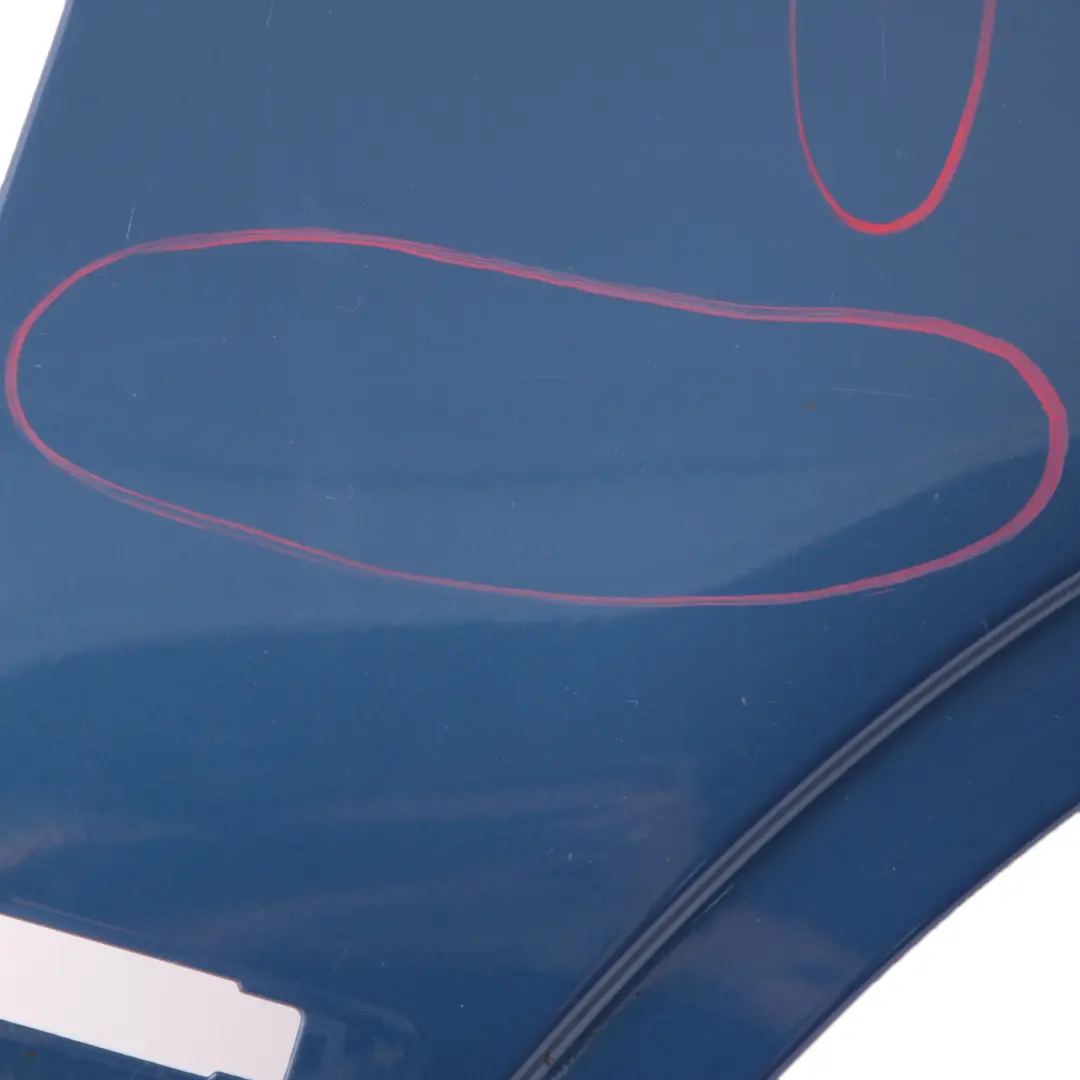 Side Panel Wing Fender Front Right O/S Topasblau Topaz Blue - 364 to BMW X5 E53 with Part number 7000386 BMW X5 E53 Side Panel Wing Fender Front Right O/S Topasblau Topaz Blue - 364 - SKU 7000386-TPB4 - Part number 7000386