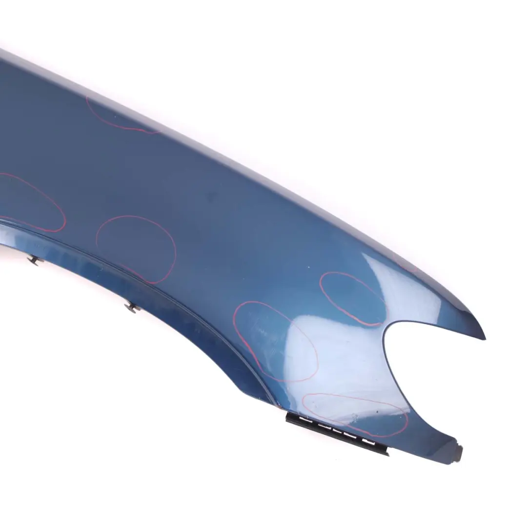 BMW X5 E53 Side Panel Wing Fender Front Right O/S Topasblau Topaz Blue - 364 - SKU 7000386-TPB - Part number 7000386