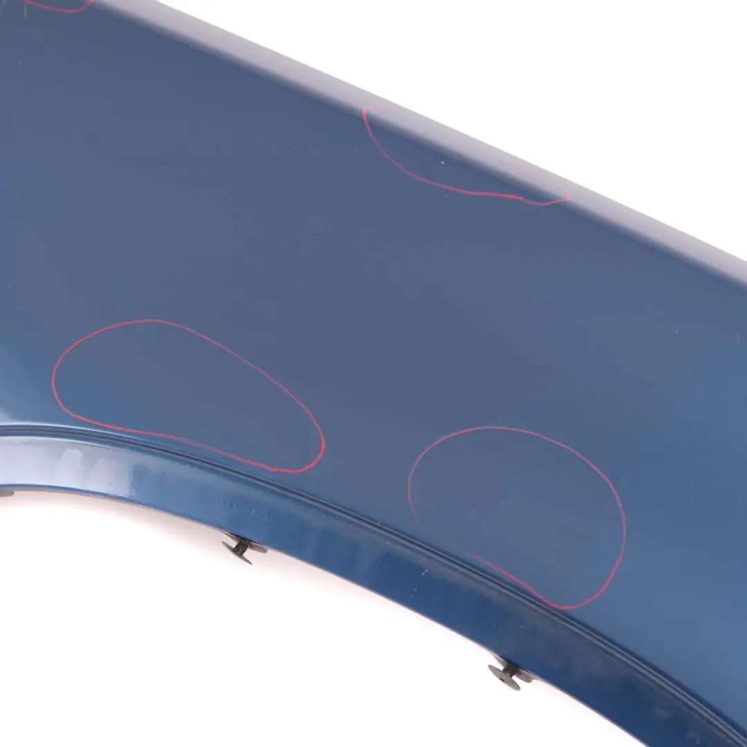 Side Panel Wing Fender Front Right O/S Topasblau Topaz Blue - 364 to BMW X5 E53 with Part number 7000386 BMW X5 E53 Side Panel Wing Fender Front Right O/S Topasblau Topaz Blue - 364 - SKU 7000386-TPB - Part number 7000386