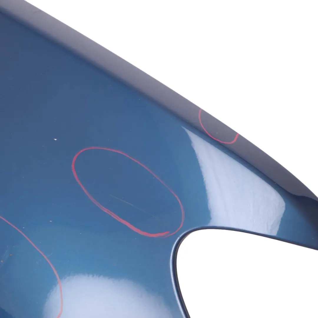 Side Panel Wing Fender Front Right O/S Topasblau Topaz Blue - 364 to BMW X5 E53 with Part number 7000386 BMW X5 E53 Side Panel Wing Fender Front Right O/S Topasblau Topaz Blue - 364 - SKU 7000386-TPB - Part number 7000386