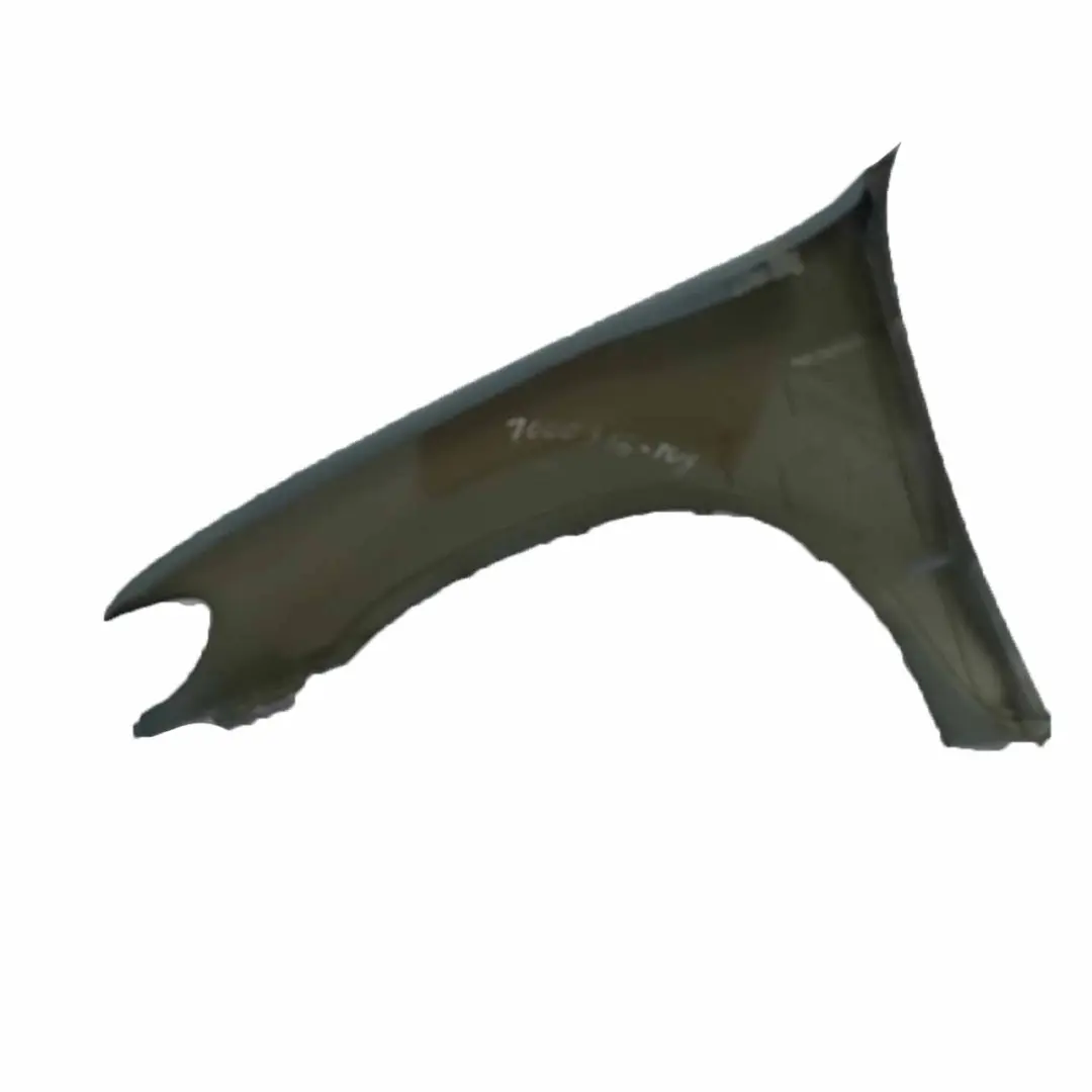 Panel Lateral Ala Delantero Derecho Turquesa Gris Verde - 442 para BMW X5 E53 con número de pieza 7000386 BMW X5 E53 Panel Lateral Ala Delantero Derecho Turquesa Gris Verde - 442 - SKU 7000386-TUG - Número de pieza 7000386