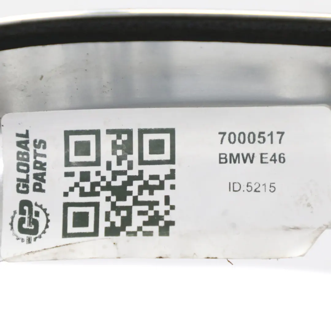BMW E46 Zierleiste Dach Zierleiste Entwässerung links hinten Chrom - SKU 7000517 - Teilenummer 7000517