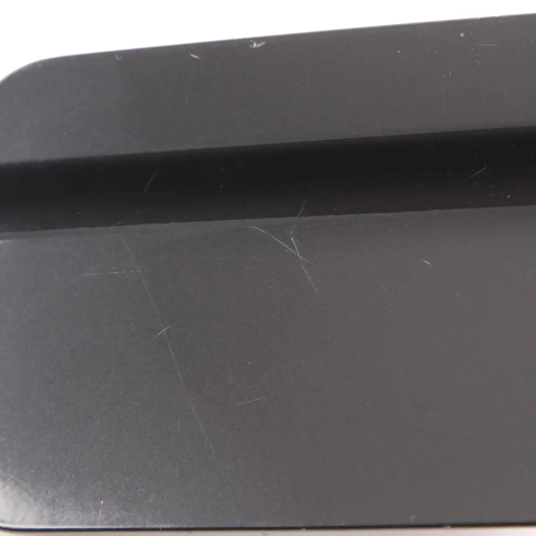 Fill In Flap Fuel Cover Trim Panel Black Sapphire Metallic to BMW X5 E53 with Part number 7001027 BMW X5 E53 Fill In Flap Fuel Cover Trim Panel Black Sapphire Metallic - SKU 7001027-BS2 - Part number 7001027