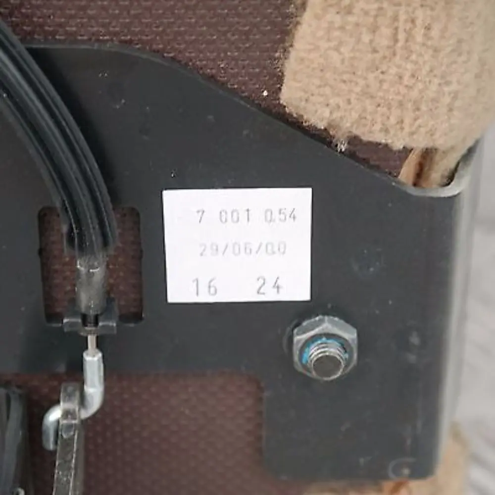 BMW X5 SERIES E53 Luggage Compartment Floor Extendable Beige Hellbeige 2 - SKU 7001054 - Part number 51477001054