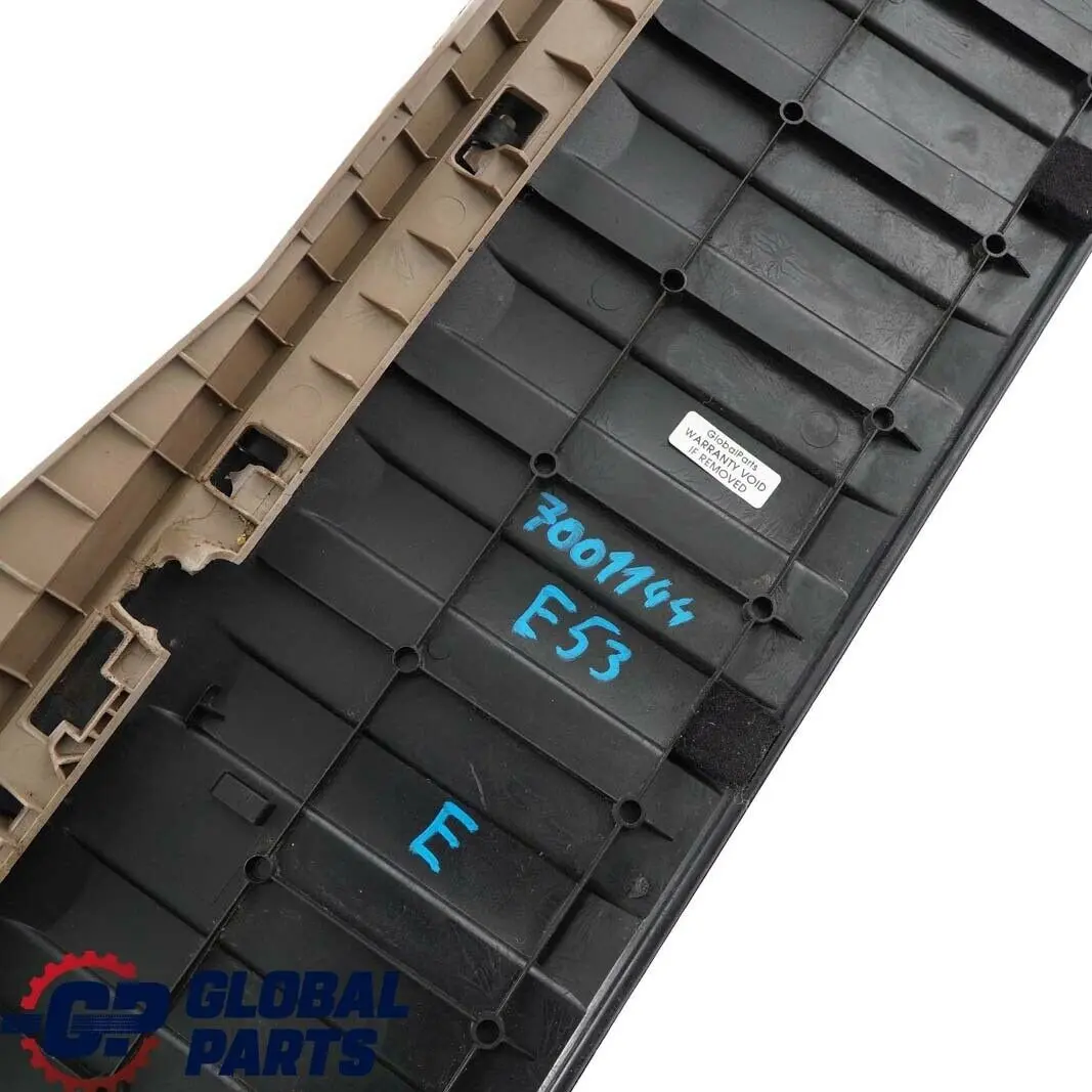 Blende Ladekante Hellbeige Beige 5147 für BMW X5 er E53 mit Teilenummer 8244760 BMW X5 er E53 Blende Ladekante Hellbeige Beige 5147 - SKU 7001144 - Teilenummer 8244760