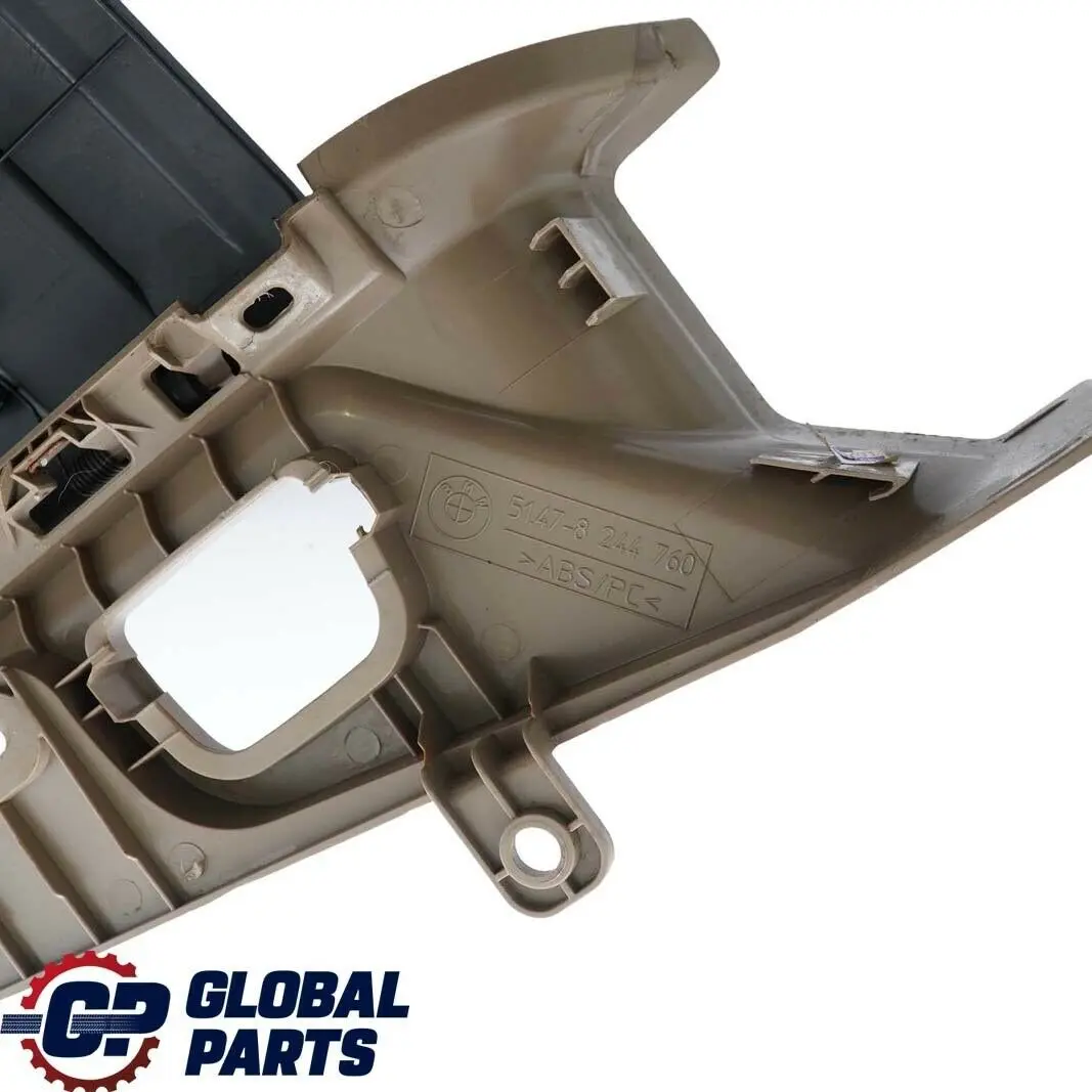 Blende Ladekante Hellbeige Beige 5147 für BMW X5 er E53 mit Teilenummer 8244760 BMW X5 er E53 Blende Ladekante Hellbeige Beige 5147 - SKU 7001144 - Teilenummer 8244760