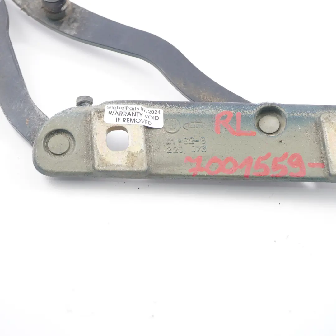 posteriore sinistra cerniera bagagliaio Orient Blue - 317 8220073 per BMW E46 con numero di parte 7001559 BMW E46 posteriore sinistra cerniera bagagliaio Orient Blue - 317 8220073 - SKU 7001559-OB - Numero di parte 7001559