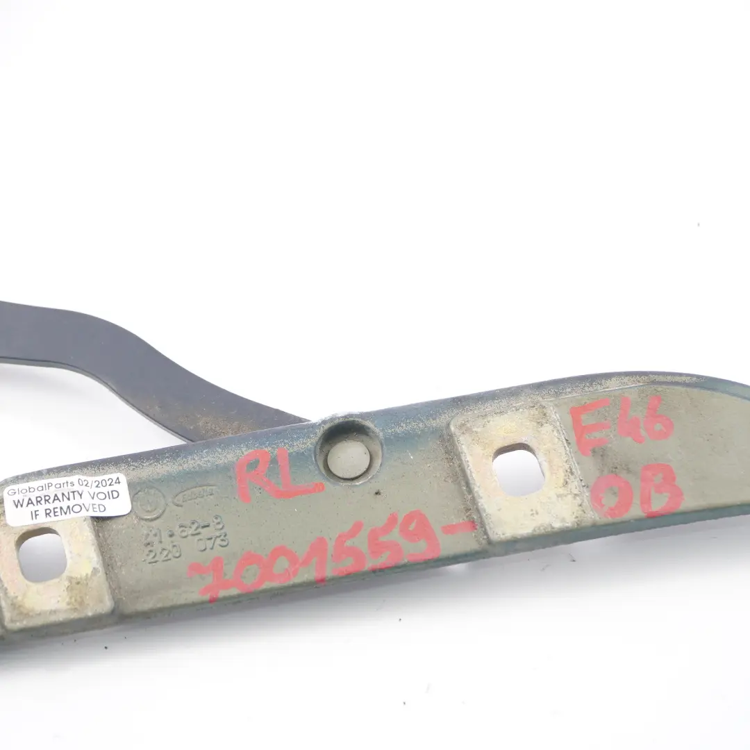 BMW E46 posteriore sinistra cerniera bagagliaio Orient Blue - 317 8220073 - SKU 7001559-OB - Numero di parte 7001559