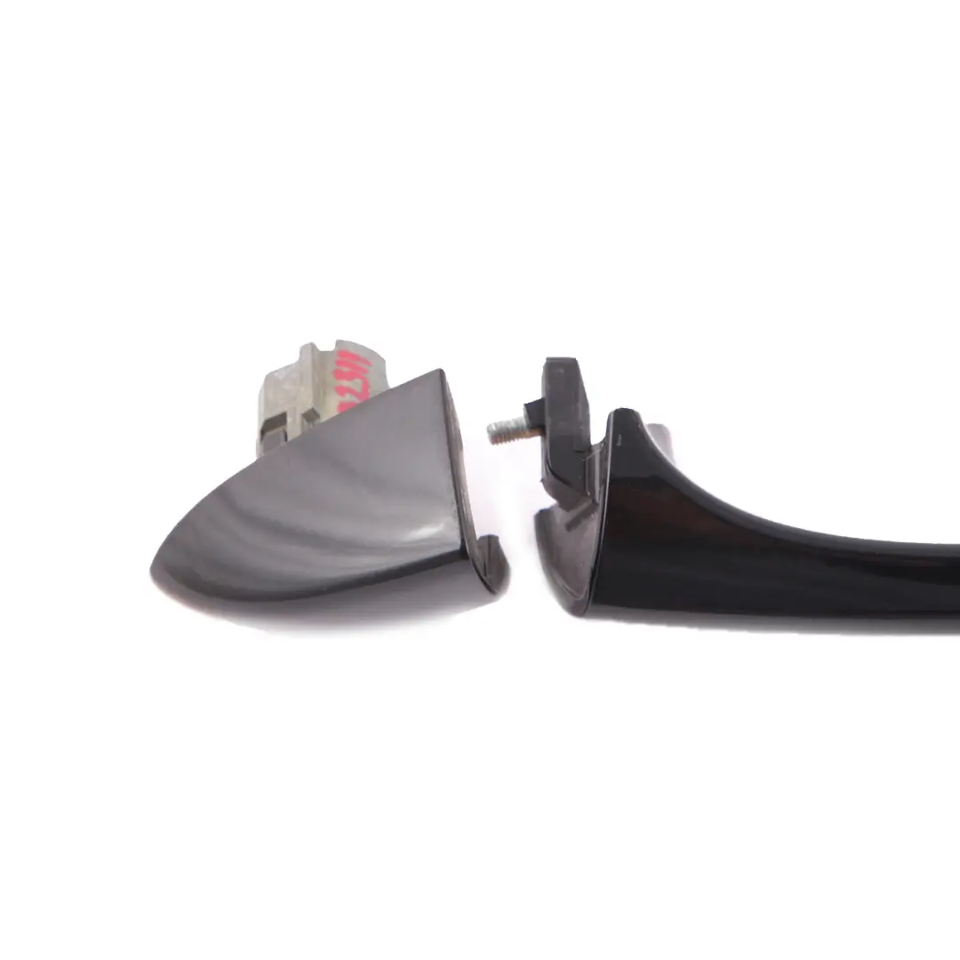 Front Rear Left Handle Grab Cover Bracket N/S Black Sapphire to BMW X5 Series E53 with Part number 7002311 BMW X5 Series E53 Front Rear Left Handle Grab Cover Bracket N/S Black Sapphire - SKU 7002311-BS2 - Part number 7002311