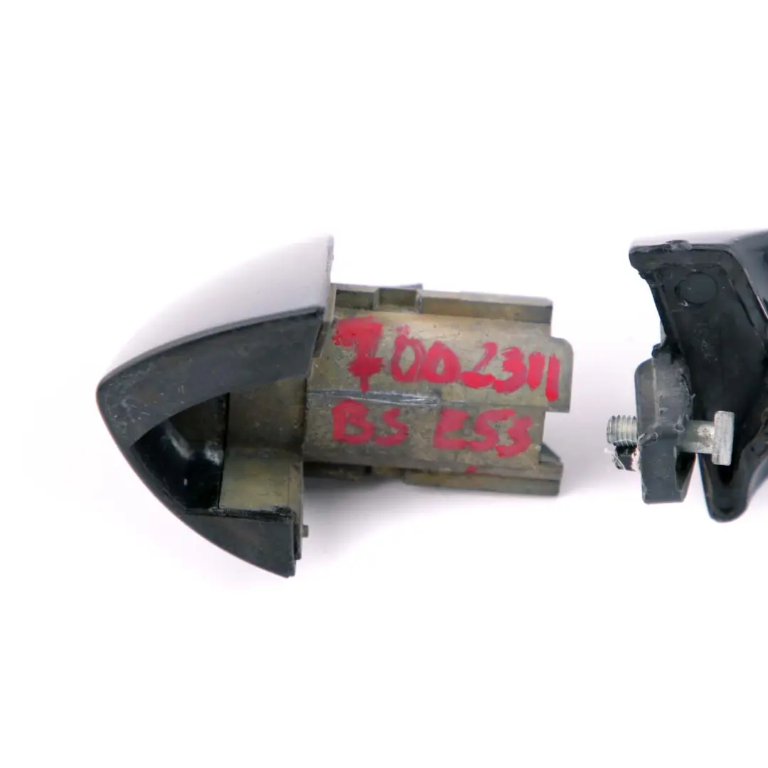 Maniglia Presa Anteriore Sinistra Staffa Copertura Nero Zaffiro 475 per BMW X5 E53 con numero di parte 7002311 BMW X5 E53 Maniglia Presa Anteriore Sinistra Staffa Copertura Nero Zaffiro 475 - SKU 7002311-BS - Numero di parte 7002311