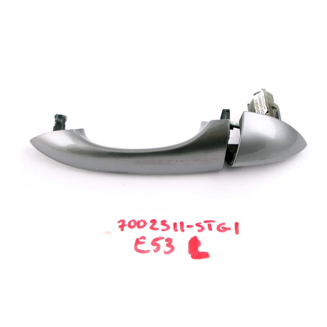 Grab Handle Door BMW X5 E53 Front Rear Left Cover N/S Sterlinggrau Grey 472 to with Part number 7002311 Grab Handle Door BMW X5 E53 Front Rear Left Cover N/S Sterlinggrau Grey 472 - SKU 7002311-STG1 - Part number 7002311