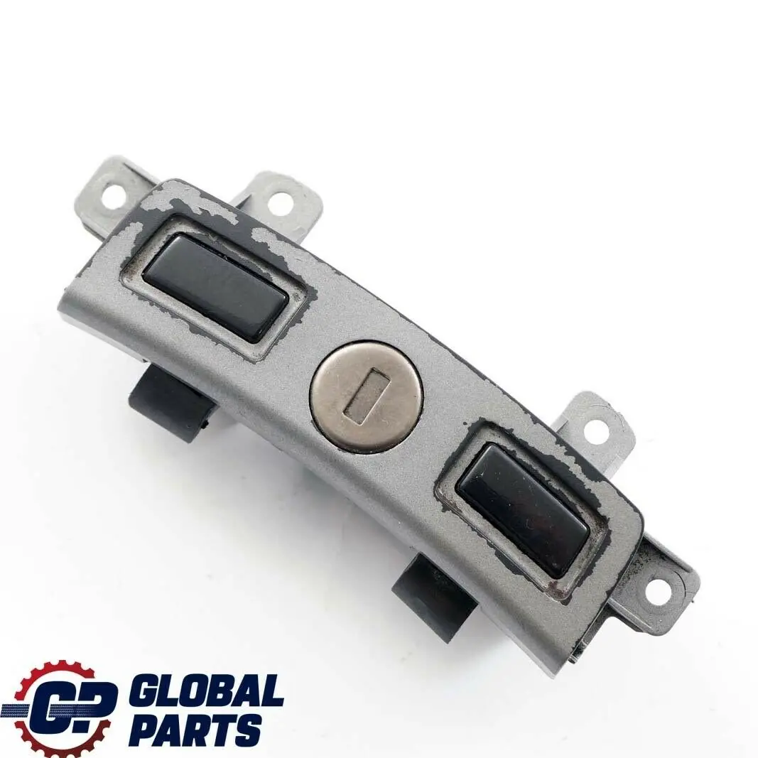 BMW E65 E66 E67 Bloqueo Centro Apoyabrazos Cubiertas Plata Oscuro - SKU 7002397 - Número de pieza 7002397