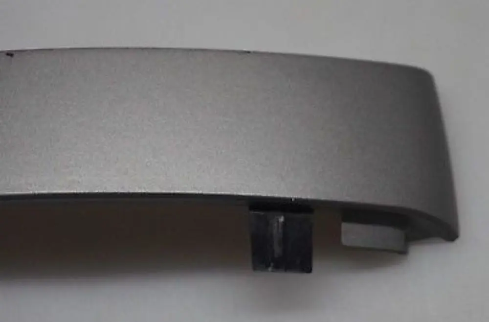 BMW E65 E66 E67 Mittel Konsolen Verkleidung Abdeckplatte Dunkelsilber - SKU 7002401 - Teilenummer 7002401