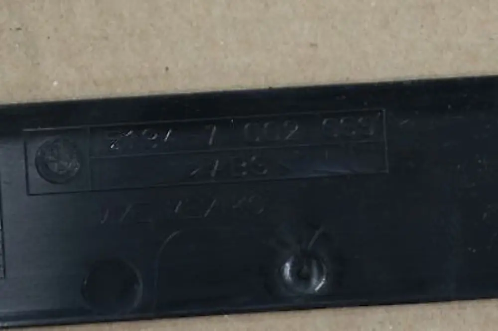 BMW E53 Tapa embellecedor ranura puerta delantera izquierda 5132 - SKU 7002969 - Número de pieza 51327002969